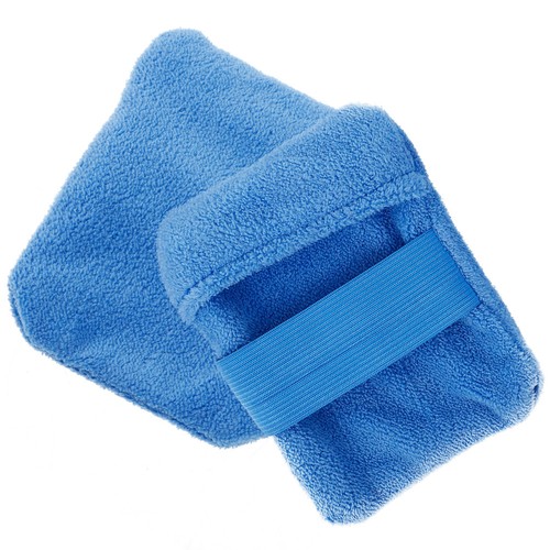 Beach sand removal mitts - sand,