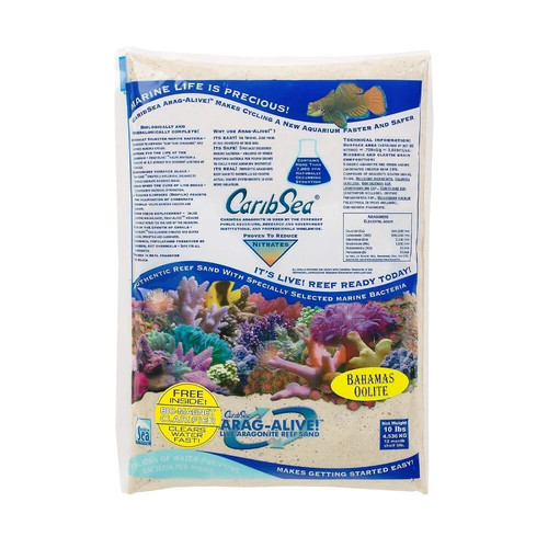 Caribsea 18kg live bahamas - live,