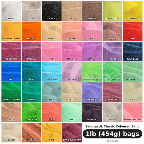 Sandtastik coloured sand 454g - sandtastik, sand,