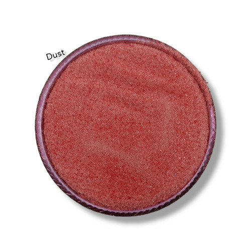 Crushed red coral dust stone - coral,