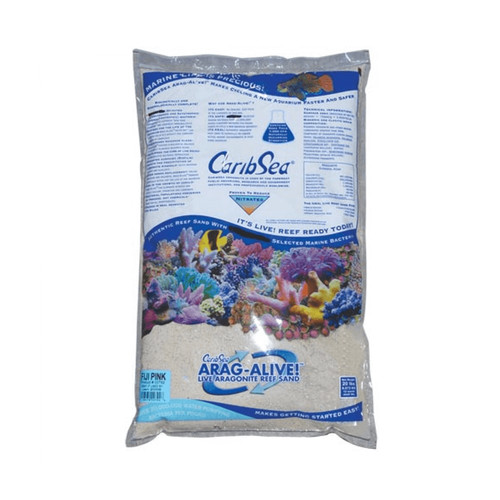 Caribsea arag alive - arag-alive, pink