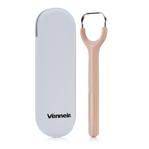 Venneir tongue scraper with - scraper,